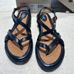 Born Concept Black sandals